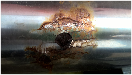 sub surface corrosion chromium coating
