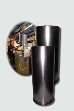 ductile ceramic coating for hydraulics